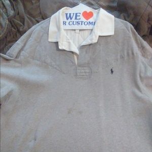 Long sleeve Ralph Lauren polo shirt